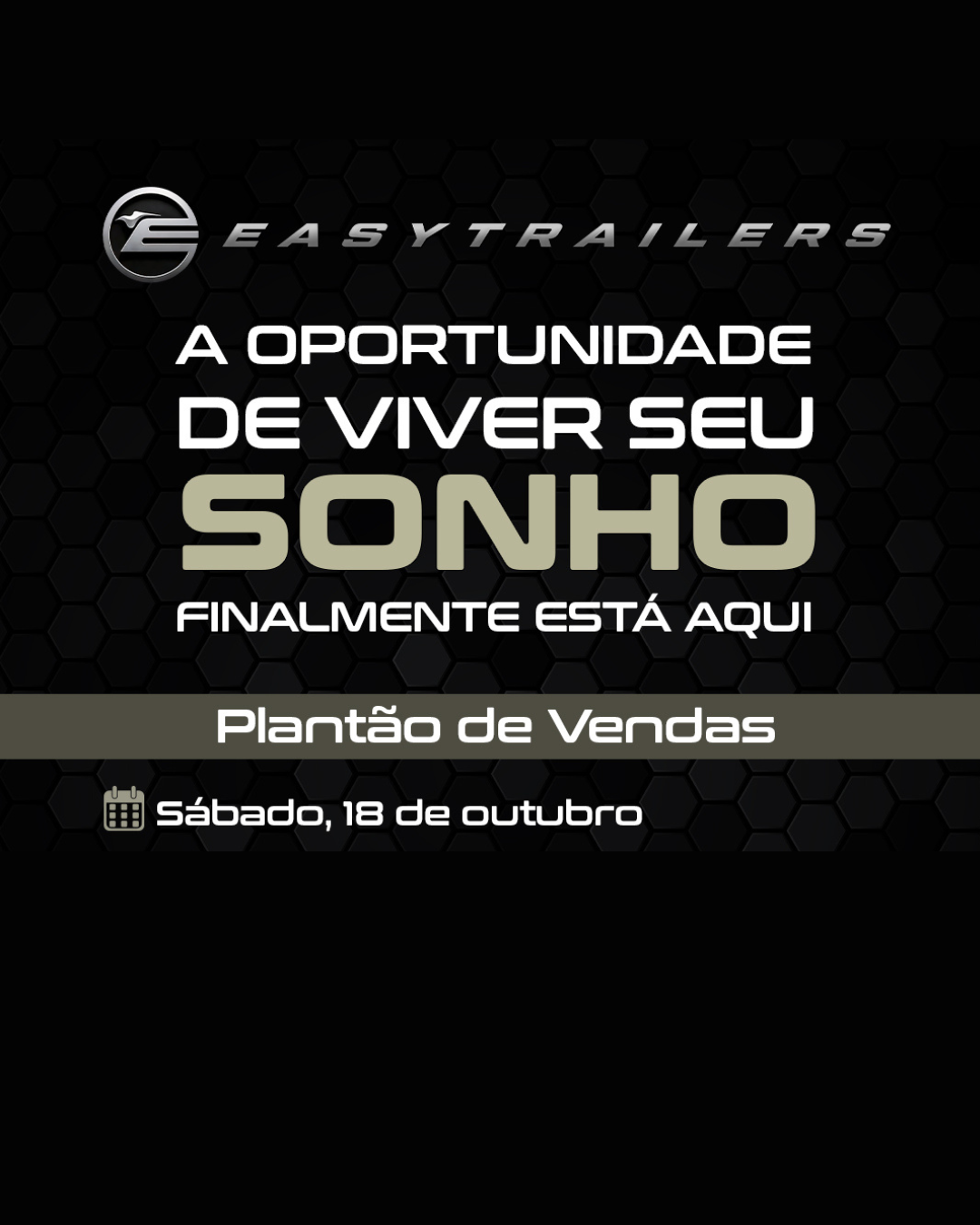 Plantão de Vendas e Show Room de Trailers Novos e Seminovos